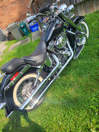 Harley Softail Exhaust pipes