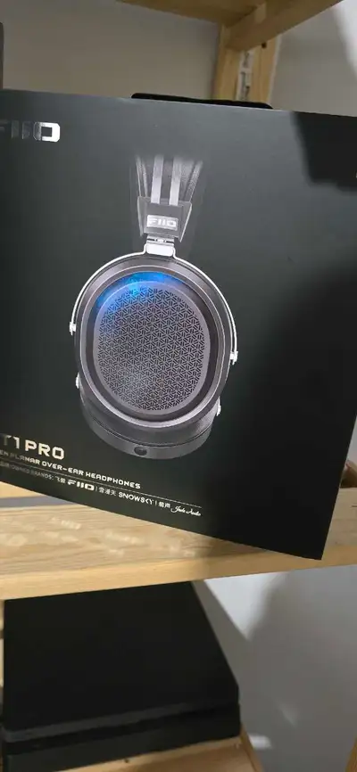 Fiio FT1-PRO audiophile grade planar magnetic headphones, View more