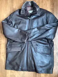 Manteau Cuir pour homme 3 saisons - Men’s leather coat 3 seasons