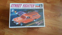 New Sealed Monogram Tom Daniel Street Fighter 60 Chev Wagon Kit