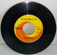 Beatles # 5555 Capitol 1965 7" 45 RPM GD CDN We Can Work it Out