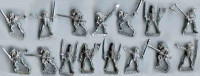 WARDANCERS (x15) Wood Elf Elves 1980's Warhammer AoS OOP Gladir