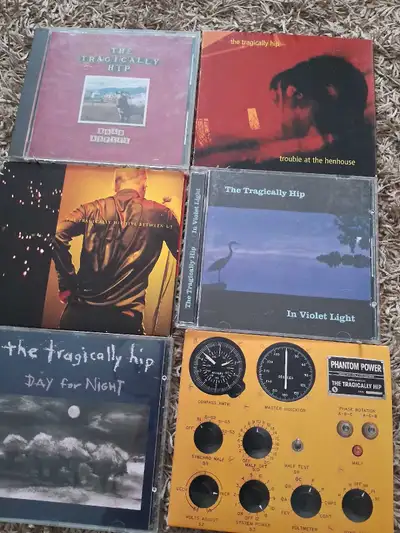 6x TRAGICALLY HIP cds, View more