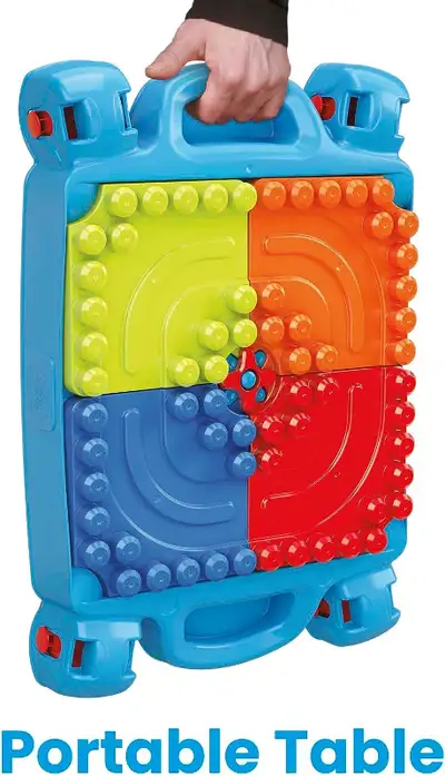 MEGA BLOKS First Builders Build and Learn Table (Table Only), View more