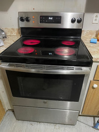 Electric range stove de marque GE stainless steel