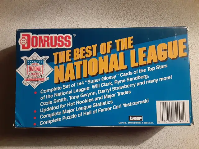 SERIE COMPLETE DE CARTES DE BASEBALL DONRUSS 1990 NEUF in Arts & Collectibles in Laval / North Shore - Image 4