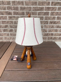 Baseball table lamp