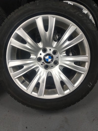 BMW X5 OE 19 inch winter wheel package.