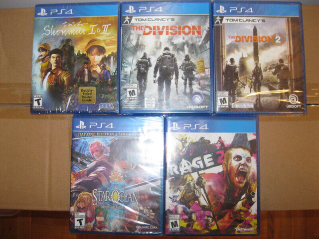 Selling New & Sealed Playstation 4 PS4 Games starting from $10 in Sony Playstation 4 in Markham / York Region