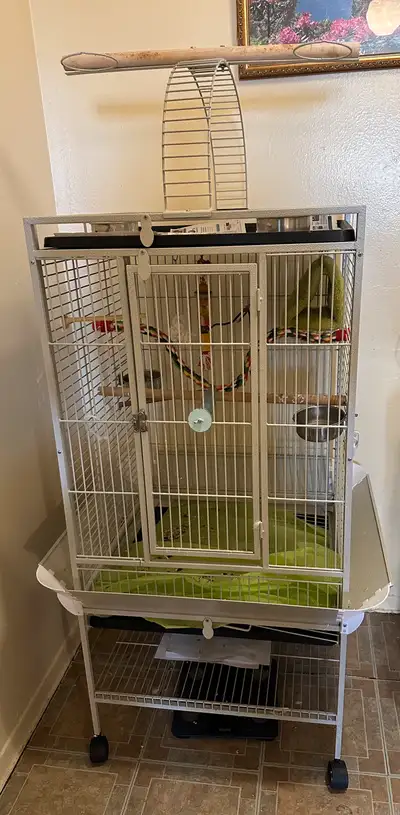 Pawhut 63.5” Bird Cage for Parrots. Large, View more