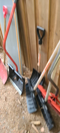Snow shovels (snow is here!)
