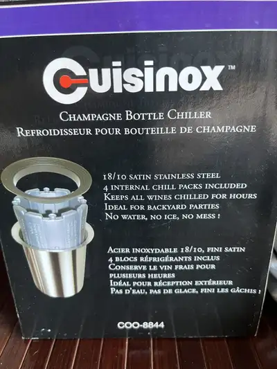 Refroidisseur à vin (champagne) Cuisinox, View more