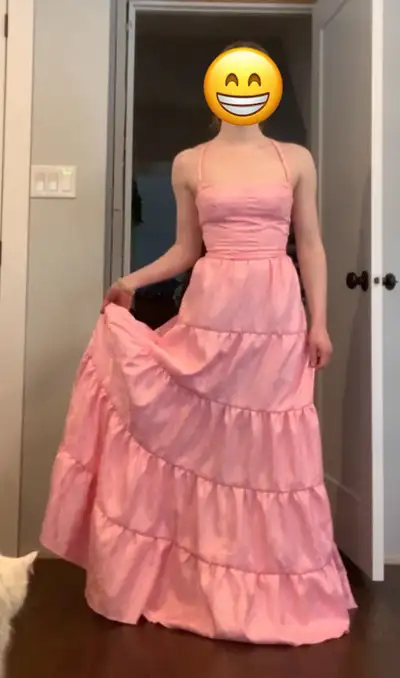 Handmade prom dress, View more