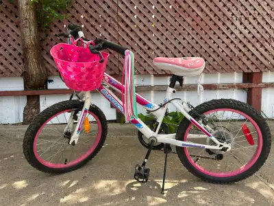 girls bike. never used, View more