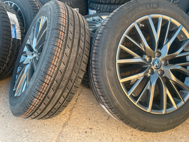 14. All Season - 2024 New Lexus rims and Michelin PREMIER LTX Ti in Tires & Rims in Edmonton