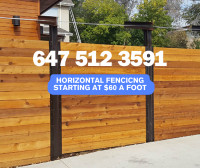 Fence contractor spring special