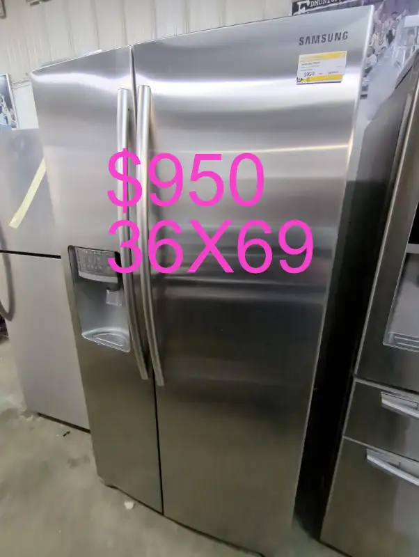 !! Stainless Steel Fridges !! Friday & Saturday Only62863281956225124