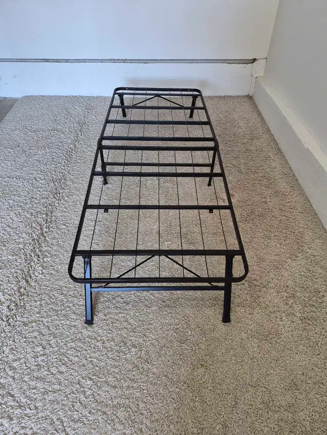 DELIVERY AVAILABLE Single Size Metal Folding Bedframe NO DEPOSIT in Beds & Mattresses in Vancouver - Image 6
