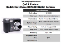 Kodak Easyshare Digital 6.1 Megapixel camera