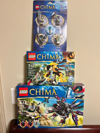 Lego Chima 70012 70115 and minifigure pack BNIB
