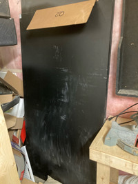 Black epoxy countertop