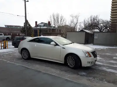 Immaculate Pearl White Cadillac CTS Coup (2013) for Sale