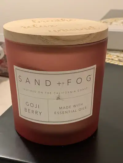 Large Sand + Fog Goji Berry Candle, View more