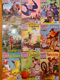 Classics Illustrated Junior comics (2004), Set of 10
