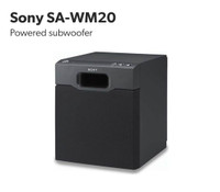 Active subwoofer magnetically shielded type