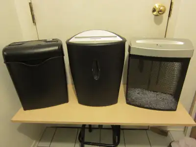 For sale shredders with and without basket, View more