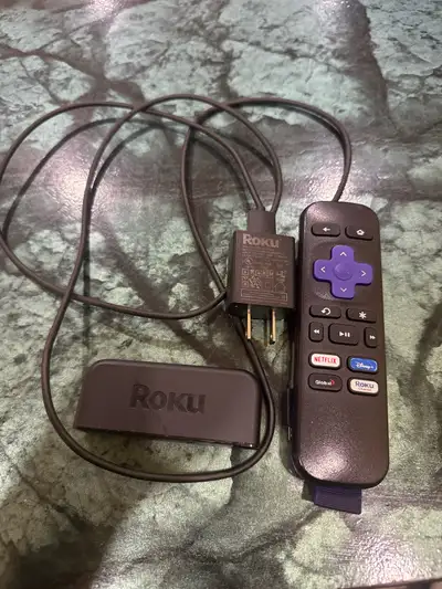 Roku and remote , View more