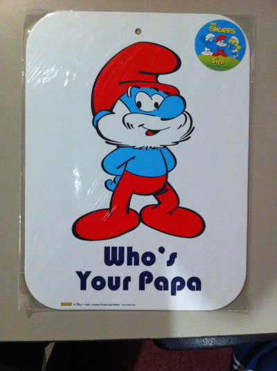 Brand New. Still inside its plastic wrap. Approximately 12" H x 9" W. Made by Peyo in 2009. It has a...