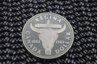 Canadian $1 Regina Centennial Silver Dollar Coin (#4789)