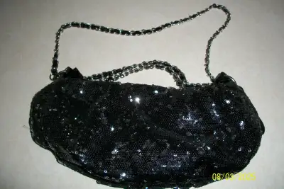 SHOLDER OR HAND HELD BLINGY PURSE, View more
