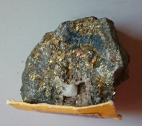 Vintage Natural Chalcopyrite Gemstone Copper Ore