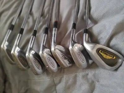 ~ 7  TOMMY ARMOUR GOLDEN RAM GOLF CLUBS ~, View more