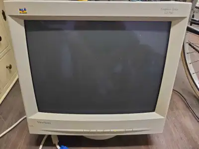 Viewsonic graphic series CRT monitor parts or repair, View more