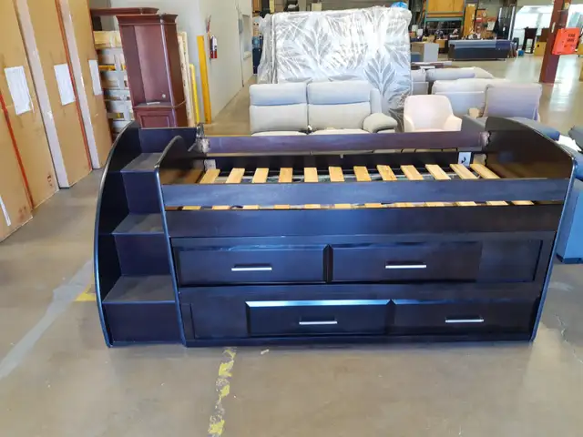 Twin storage bunk bed. One of a Kind in Beds & Mattresses in Dartmouth - Image 3