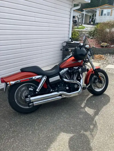 2011 Harley Davidson Dyna Fatbob. Absolutely mint condition. 13, 700 original km’s Just installed ne...