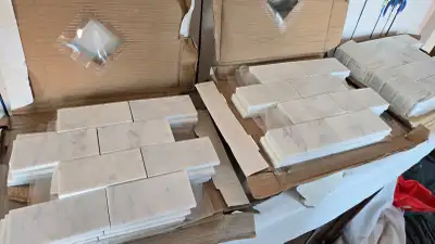 White Marble Subway Tile, View more