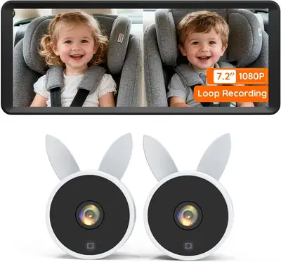 ❤️NEW IN BOX: Babyvue BV3 MAX Record & Monitor Baby Car Camera, View more