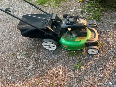 Lawn Boy 21” Push Mower About 3 years old. Starts and cuts very well. I bought the wrong bag and the...