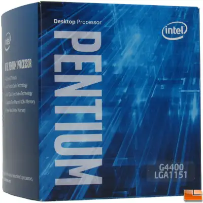 Intel Pentium G4400 CPU, View more