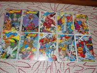 X-FORCE #1 - 10 WITH SHATTERSTAR CARD, MARVEL COMICS FIRST PRINT