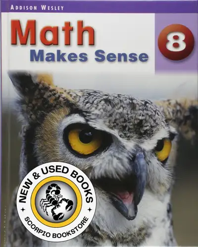 Math Makes Sense 8 Textbook 9780321235787, View more