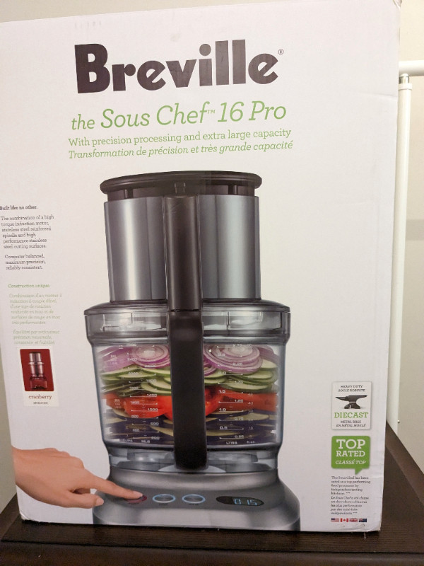 Breville Sous Chef Pro 16 in Processors, Blenders & Juicers in City of Toronto