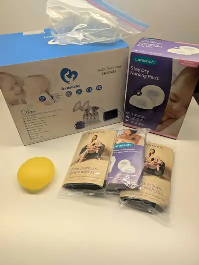 Bella baby rechargeable electric breast pump & accessories -, View more