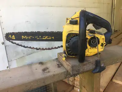 McCulloch mini mac 14" bar and chain chainsaw parts repair, View more