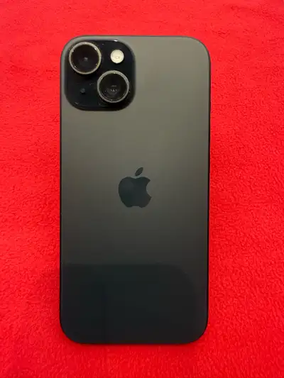 IPHONE 15. BLACK 128GB. BATTERY 96%, View more