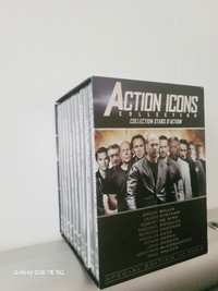 Action icon collection 10 DVDs Box Set 